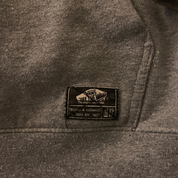 Vans Leopard logo Hoodie Sweatshirt - Picture 3 of 4